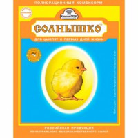Солнышко полнорационный корм для цыплят, индюшат, и т. д 3кг (ОПТ)