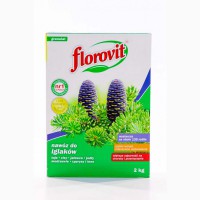Удобрение Флоровит (Florovit) для хвойных гр. 2 кг, коробка