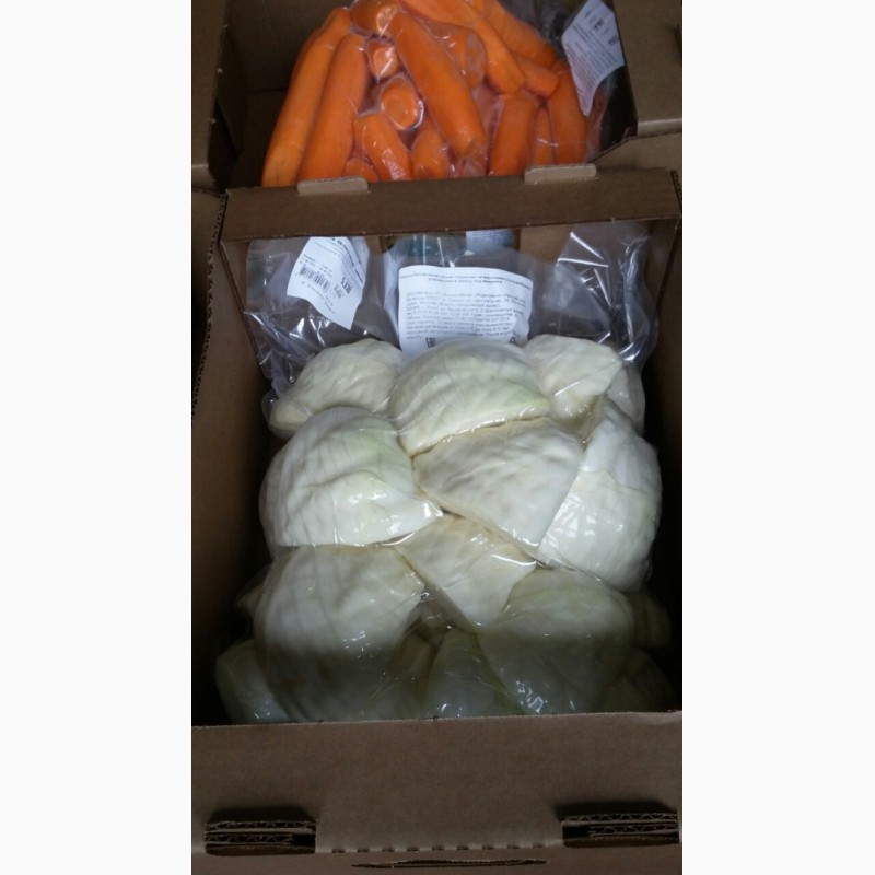 Фото 2. Продадим очищенные вакуумированные овощи