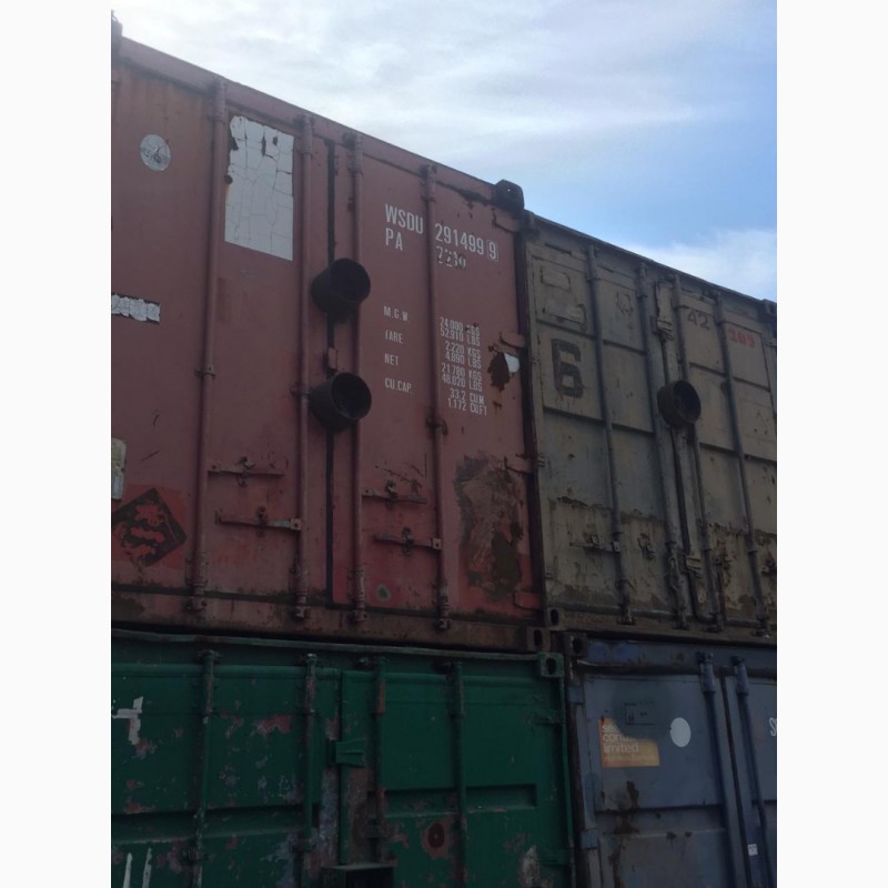 Фото 2. Предлагаем контейнеры морские, железнодорожные 20 футовые, б/у