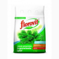 Удобрение Флоровит(Florovit) от побурения хвои, 1 кг (пакет)