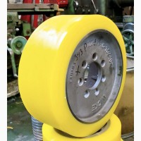 Восстановление полиуретаном приводных колес ричтрака Crown