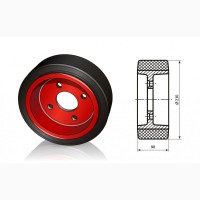 Наплавка колес и роликов полиуретаном для ричтраков и штабелеров Jungheinrich