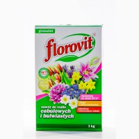 Удобрение Флоровит для луковичных растений 1кг, коробка